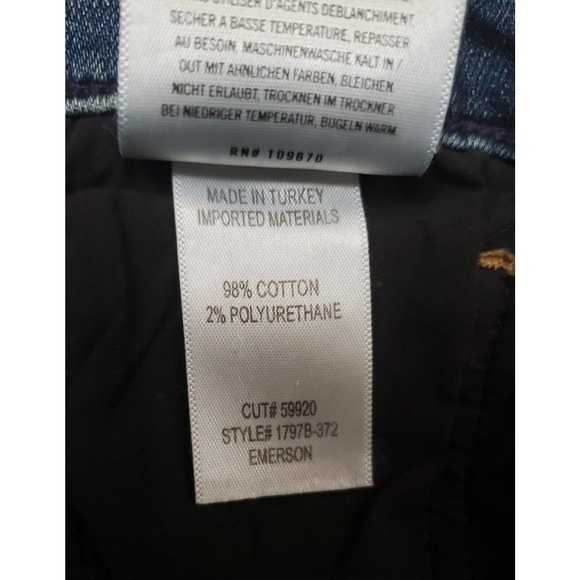 Citizens of Humanity premium NWOT Emerson RELAXED Jeans In Long Weekend 27 W 30 - Picture 12 of 12